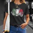 Vespa Scooter Vintage Retro Italian Flag T-Shirt Geschenke für Sie