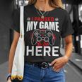 Video-Spiel Pausiert Gaming & Gamer Geschenk T-Shirt Geschenke für Sie