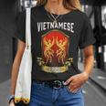 Vietnam Vietnamese Pride Flag Dna Family T-Shirt Gifts for Her