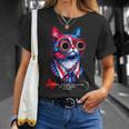 View Totality April 8 2024 Cat Lover Texas Solar Eclipse T-Shirt Gifts for Her