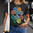 Vignettes Automobiles Années 80 Classic Souvenirs T-Shirt Cadeaux pour elle