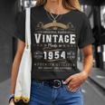 Vintage 1954 70Th Birthday 70 Year Old For Women T-Shirt Gifts for Her