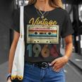 Vintage 1966 Retro Cassette Tape 57 Years Old 57Th Birthday T-Shirt Gifts for Her