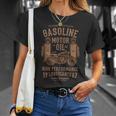 Vintage Antique Gas Pump Gasoline Oil Sign Advertising T-Shirt Gifts for Her