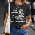 Vintage I Just Baked You Some Shut The Fucupcakes Cool Woman T-Shirt Gifts for Her