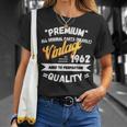 Vintage Legends Born In 1962 T-Shirt Gifts for Her