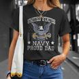 Vintage Proud Dad Us NavyUnited States Navy T-Shirt Gifts for Her