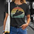 Vintage Retro Jet Ski Athletic Beach Summer Sports Jet Ski T-Shirt Gifts for Her