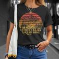 Vintage Retro Music Fans Country Roads Take Me Home T-Shirt Gifts for Her