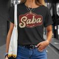 Vintage Saba Like A Grandpa But Cooler T-Shirt Gifts for Her