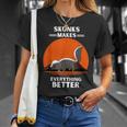 Vintage Skunks Makes Everything Better Retro Skunks Lover T-Shirt Gifts for Her