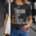 Vintage Taylor Retro It's A Taylor Thing First Name 70'S T-Shirt Gifts for Her