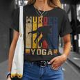 Vintage Yoga Martial Arts Jiu Jitsu Karate Sports T-Shirt Gifts for Her