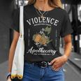Violence Basgiath College Apothecary Toxic Temptations Await T-Shirt Gifts for Her