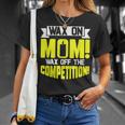 Wax On Mom Wax Off The Competition Candle Maker Mom T-Shirt Gifts for Her