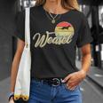 Weasel Vintage Retro Style For Weasel Lover T-Shirt Gifts for Her