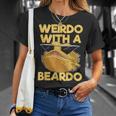 Weirdo With A Beardo Bearded Dragon With Sunglasses T-Shirt Gifts for Her