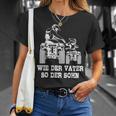 Wie Der Fater So Der Shn Papa Quad Driver Atv T-Shirt Geschenke für Sie