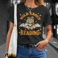 Wild About Reading Tiger For Teachers & Students T-Shirt Gifts for Her