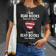 I Will Read Books Here And There I Will Read Books Anywhere T-Shirt Gifts for Her
