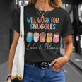 Will Work For Snuggles Labor & Delivery Nurse Baby T-Shirt Gifts for Her