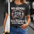 Wo Andere Rausrennen Wir Rein Feuerwehr T-Shirt Geschenke für Sie