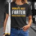World's Best Farter I Mean Father Fathers Day T-Shirt Gifts for Her