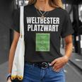 Worlds Best Platzwart Greenkeeper Football Pitch T-Shirt Geschenke für Sie