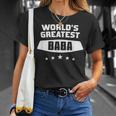World's Greatest Baba Albanian Dad T-Shirt Gifts for Her