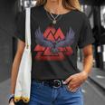 Wotansknoten Odin Ravens Valknut Valhalla Odinskind Wodan T-Shirt Geschenke für Sie