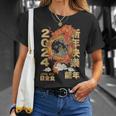 Year Of The Dragon 2024 Lunar New Year Total Solar Eclipse T-Shirt Gifts for Her