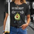 Do Yo Cado Aguacate Keto Low Carb Levantamiento De Pesas Fitness Camiseta unisex Regalos para ella