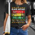 Younged Black Afro African American Black History Pride T-Shirt Gifts for Her