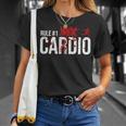 Zombie Rule 1 Cardio T-Shirt Gifts for Her