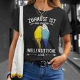 Zuhause Ist Wo Meine Budgie Sind Budgie T-Shirt Geschenke für Sie