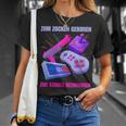 Zum Zocken Geboren Zum Schule Forces I Console Ps5 Gaming T-Shirt Geschenke für Sie