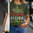 This Is My Christmas Pajama Matching Family Pajamas T-Shirt Gifts for Her