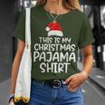 This Is My Christmas Pajama Xmas Family Matching T-Shirt Gifts for Her