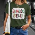 Jingle Bells Christmas Family Pajama Bleach Xmas T-Shirt Gifts for Her