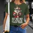 Hell Yeah I Suck Toes Possum Santa Embarrassing Christmas T-Shirt Gifts for Her