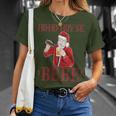 Ho Ho Hoy Se Bebe Ugly Christmas Dominican T-Shirt Gifts for Her