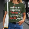 This Is My It's Too Hot For Ugly Christmas Sweaters T-Shirt Gifts for Her