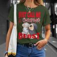 Just Call A Christmas Beast With Cute Penguin And Snowman T-Shirt Gifts for Her