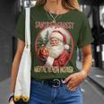 Mental Health Worker Christmas Holiday Love Xmas T-Shirt Gifts for Her