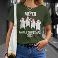 Meyer Family Name Meyer Family Christmas T-Shirt Gifts for Her