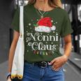 Nonni Claus Christmas 2023 Family Xmas T-Shirt Gifts for Her