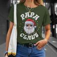 Papa Claus Santa Christmas Dad Family Matching Pajamas Xmas T-Shirt Gifts for Her