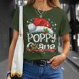 Poppy Claus Xmas Santa Matching Family Christmas Pajamas T-Shirt Gifts for Her