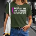 Race Cars Are Like Strippers Humor Car Lover Christmas T-Shirt Gifts for Her
