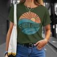 Retro Santa Cruz California Surfing Skate Graphic Santa Cruz T-Shirt Gifts for Her